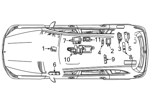 2022 Mercedes-Benz GLE350 Antenna & Radio