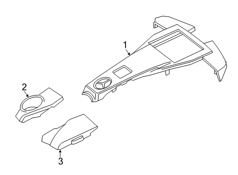 2016 Mercedes-Benz E550 Engine Appearance Cover