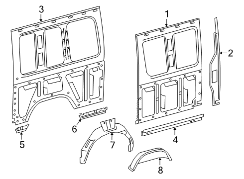 WHEELHOUSE Diagram for 906-616-03-75