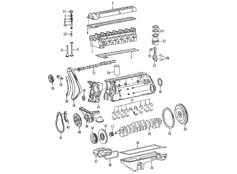 1991 Mercedes-Benz 350SDL Exhaust Manifold