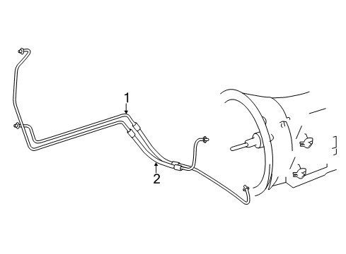2015 Mercedes-Benz Sprinter 3500 Trans Oil Cooler Diagram 2