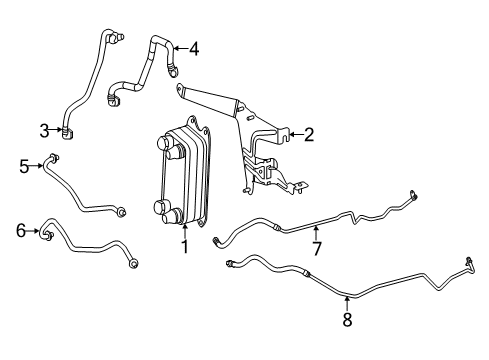 Cooler Pipe Diagram for 172-270-01-27