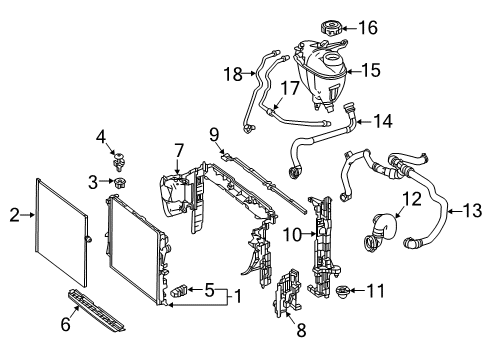 Lower Baffle Diagram for 099-500-02-18-64