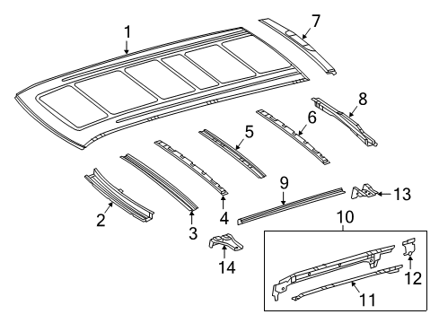INTERIOR PART Diagram for 639-630-13-63