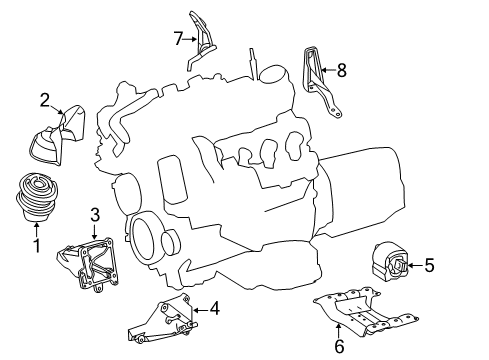 Front Mount Diagram for 221-240-71-17-64
