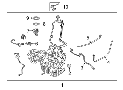 2017 Mercedes-Benz S63 AMG Fuel System Components Diagram 2