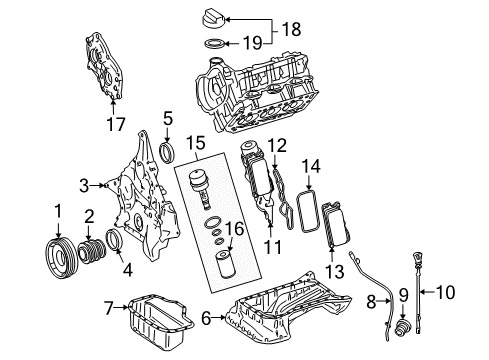 Sending Unit Diagram for 251-470-00-90