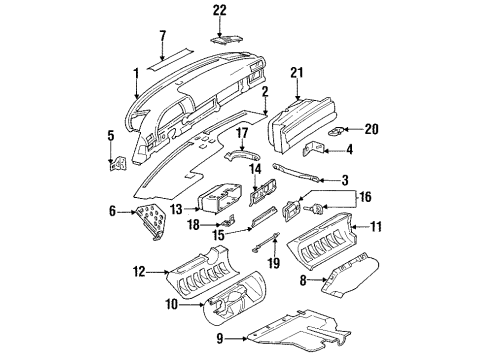 Lock Diagram for 126-680-03-84