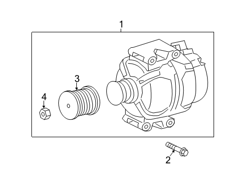 2015 Mercedes-Benz E550 Alternator Diagram 2