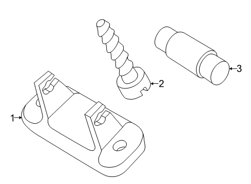 2000 Mercedes-Benz E320 Bulbs Diagram 6