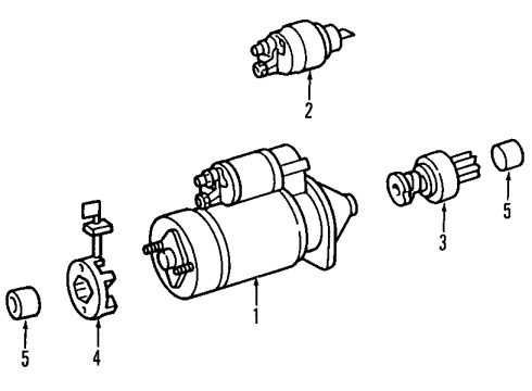 1994 Mercedes-Benz E420 Starter