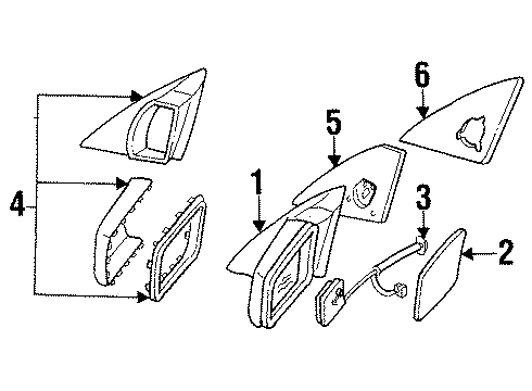 Mirror Diagram for 129-810-34-16