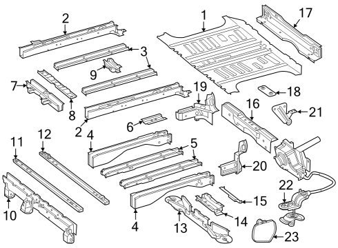 STRIKING PLATE Diagram for 639-610-13-26