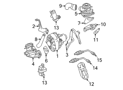 Purge Control Valve Diagram for 463-470-01-93