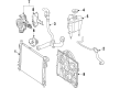 Diagram for 2006 Mercedes-Benz SL500 Cooling Fan Assembly - 230-500-05-93