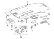 Diagram for 2009 Mercedes-Benz R350 Interior Lights - 164-820-21-23
