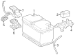 Diagram for Mercedes-Benz EQB 350 Battery Vent Tube - 000-997-60-09