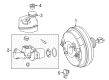 Diagram for 2020 Mercedes-Benz S560e Brake Booster - 222-430-10-30