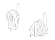 Diagram for 2010 Mercedes-Benz SLK55 AMG Horn - 006-542-06-20