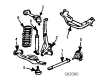 Diagram for 1985 Mercedes-Benz 300TD Coil Springs - 123-321-27-04