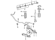 Diagram for 2002 Mercedes-Benz E55 AMG Sway Bar Bushing - 129-323-01-85