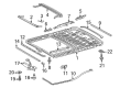 Diagram for 2006 Mercedes-Benz S65 AMG Sunroof Motor - 220-820-38-42