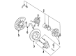 Diagram for 1994 Mercedes-Benz S320 Wheel Bearing - 140-980-04-16