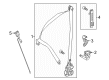 Diagram for Mercedes-Benz GLE63 AMG S Seat Belt - 292-860-03-85-9C94