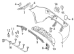 Diagram for 2012 Mercedes-Benz SLK55 AMG Bumper - 172-880-01-40-9999