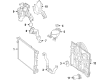 Diagram for 2013 Mercedes-Benz GL450 Radiator Hose - 166-500-40-75