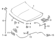 Diagram for 2017 Mercedes-Benz GLA45 AMG Hood Hinge - 176-880-04-28