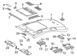 Diagram for 2002 Mercedes-Benz C320 Interior Lights - 203-820-62-01-7D43
