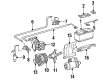 Diagram for 1995 Mercedes-Benz SL600 Alternator Bracket - 120-155-03-35