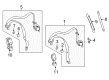 Diagram for Mercedes-Benz CLS63 AMG S Seat Belt - 212-860-08-86-9C94