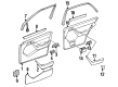 Diagram for 1994 Mercedes-Benz E320 Door Armrest - 124-970-02-01-7095