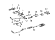 Diagram for 2005 Mercedes-Benz CLK500 Muffler - 203-490-21-21