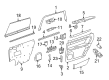Diagram for 2012 Mercedes-Benz R350 Interior Door Handle - 251-760-07-61