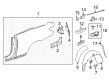 Diagram for 2014 Mercedes-Benz E350 Fuel Filler Housing - 207-630-01-67