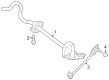 Diagram for 2024 Mercedes-Benz EQS 450+ SUV Sway Bar - 296-323-16-00-28