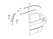 Diagram for 2007 Mercedes-Benz S65 AMG Door Moldings - 221-690-46-80