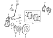 Diagram for 2012 Mercedes-Benz C63 AMG Brake Caliper - 204-421-47-98-80
