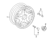 Diagram for 2002 Mercedes-Benz G500 Alloy Wheels - 6-6-47-0598