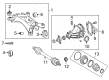 Diagram for 2010 Mercedes-Benz E550 Axle Shaft - 204-350-82-23