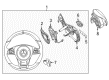 Diagram for 2015 Mercedes-Benz S550e Steering Wheel - 002-460-75-03-8R85