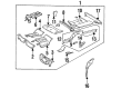 Diagram for 1992 Mercedes-Benz 400E Floor Pan - 124-618-00-59