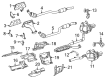 Diagram for 2015 Mercedes-Benz E400 Exhaust Heat Shield - 207-680-01-22