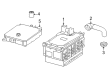 Diagram for 2020 Mercedes-Benz GLE350 Battery Vent Tube - 167-340-35-00