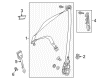 Diagram for Mercedes-Benz CLA45 AMG Seat Belt - 117-860-06-85-3D53