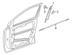 Diagram for 2017 Mercedes-Benz B250e Door Moldings - 246-725-02-82