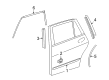 Diagram for 2006 Mercedes-Benz R500 Door Moldings - 251-690-48-62-1693